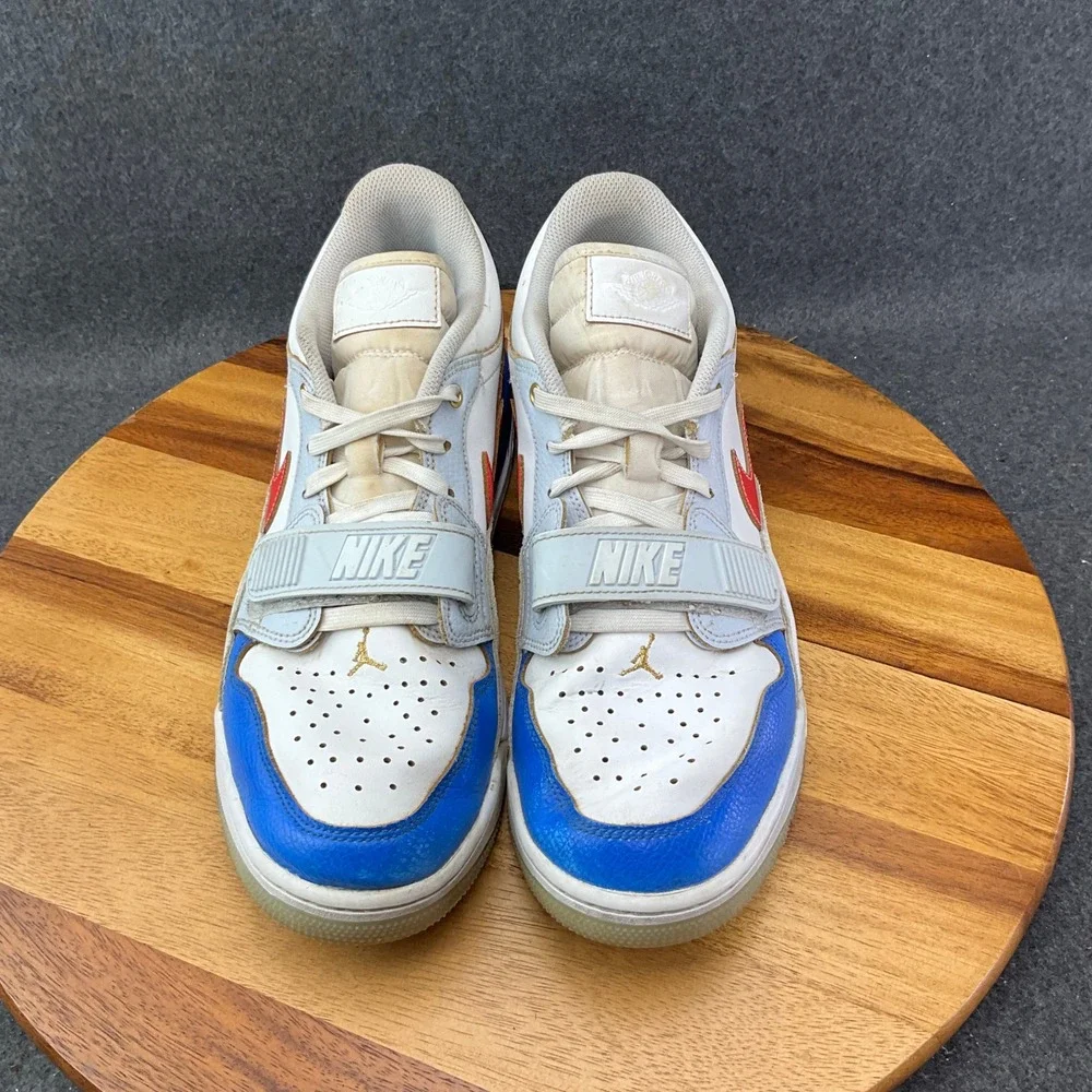 Nike Men's Air Jordan Legacy 312 Low White University Red Blue 10.5 FN8902-161